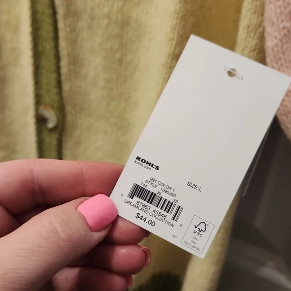 Colorblock Spring Cardigan - Picture 4 of 5